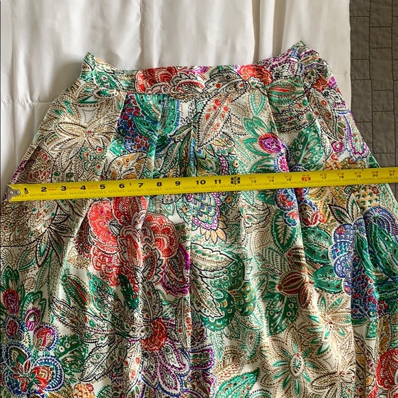 Eva Laurel Silk Skirt - Picture 5 of 7